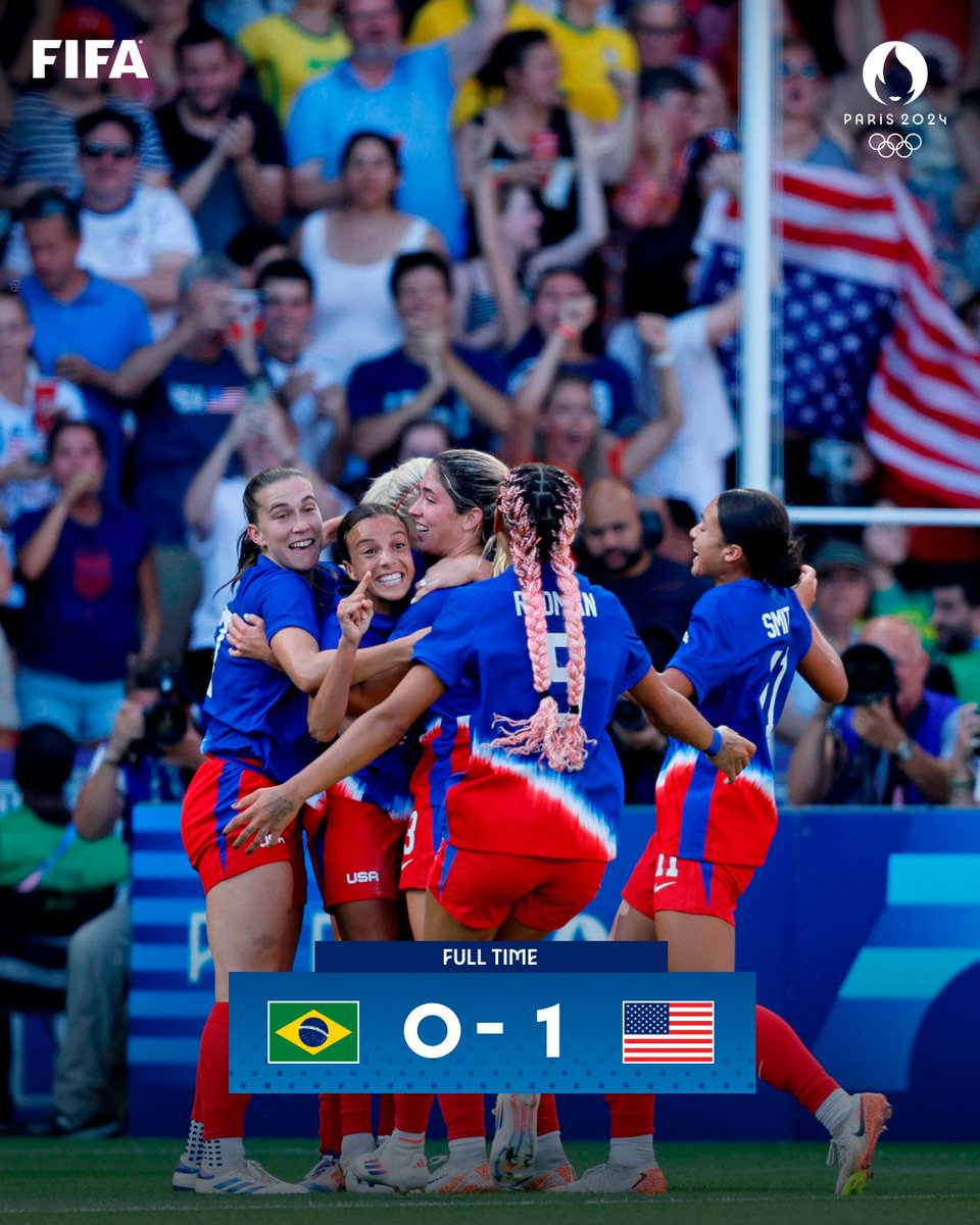 THE USA ARE OLYMPIC GOLD MEDALLISTS! 🥇🇺🇸

#Paris2024