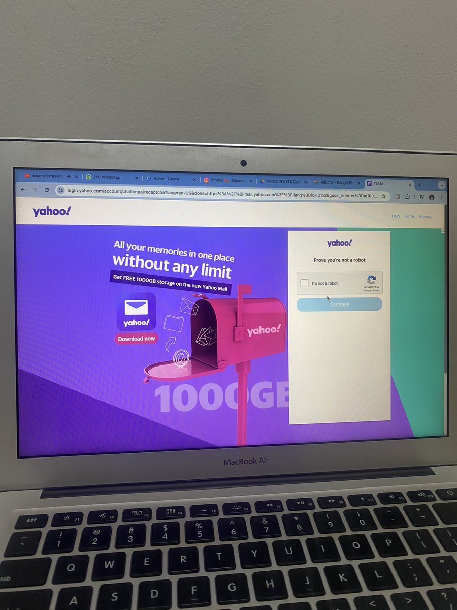 Ada yg masih pake yahoo Mail?? 😅😅