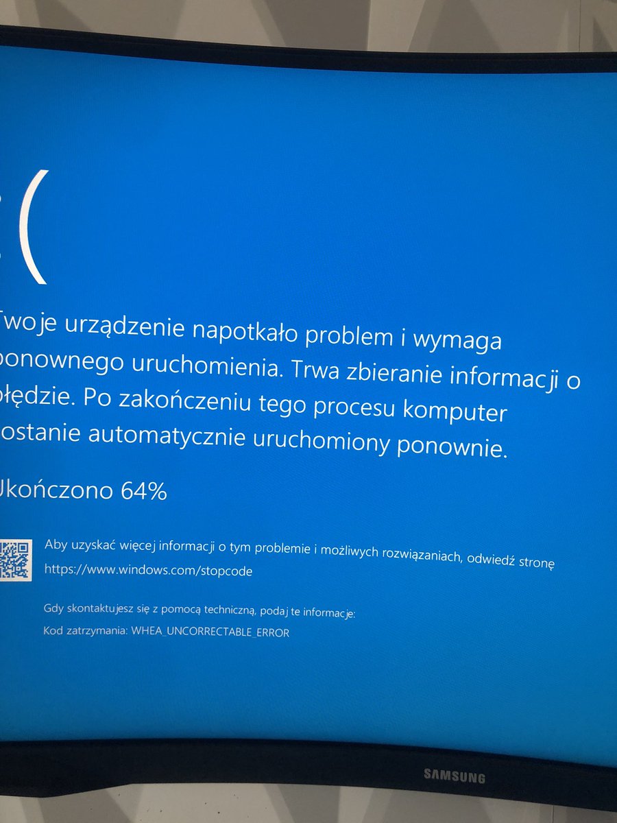 Ogarnia ktoś o co z tym chodzi ? Co to za błąd?
