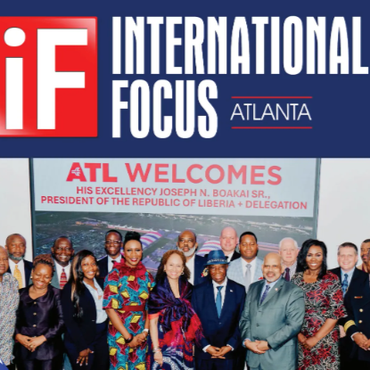 iFMagazineATL's tweet photo. Atlanta Welcomes President of The Republic of Liberia - Visit us on Facebook and Instagram for more updates of our newly launched markets. Thank you! https://t.co/ThNWTxytWq