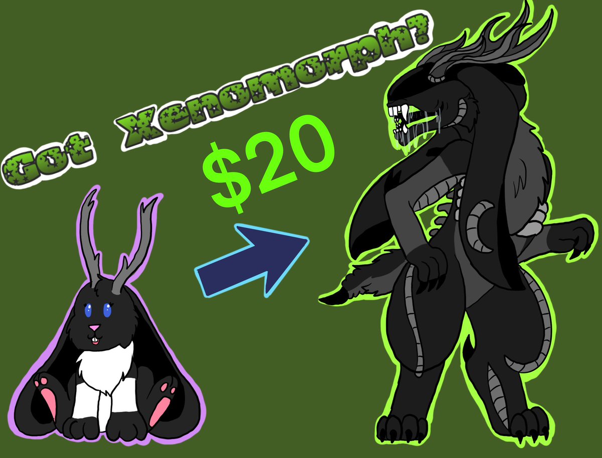 With alien Romulus around the corner im doing xenofies for sonas! For $20 (or for trade) feel free to pm me ^^