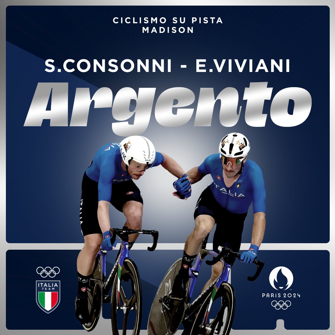 INFINITIIIIIIIIIIIII 💪

#ItaliaTeam <a href="/Federciclismo/">F.C.I.</a> #Paris2024
