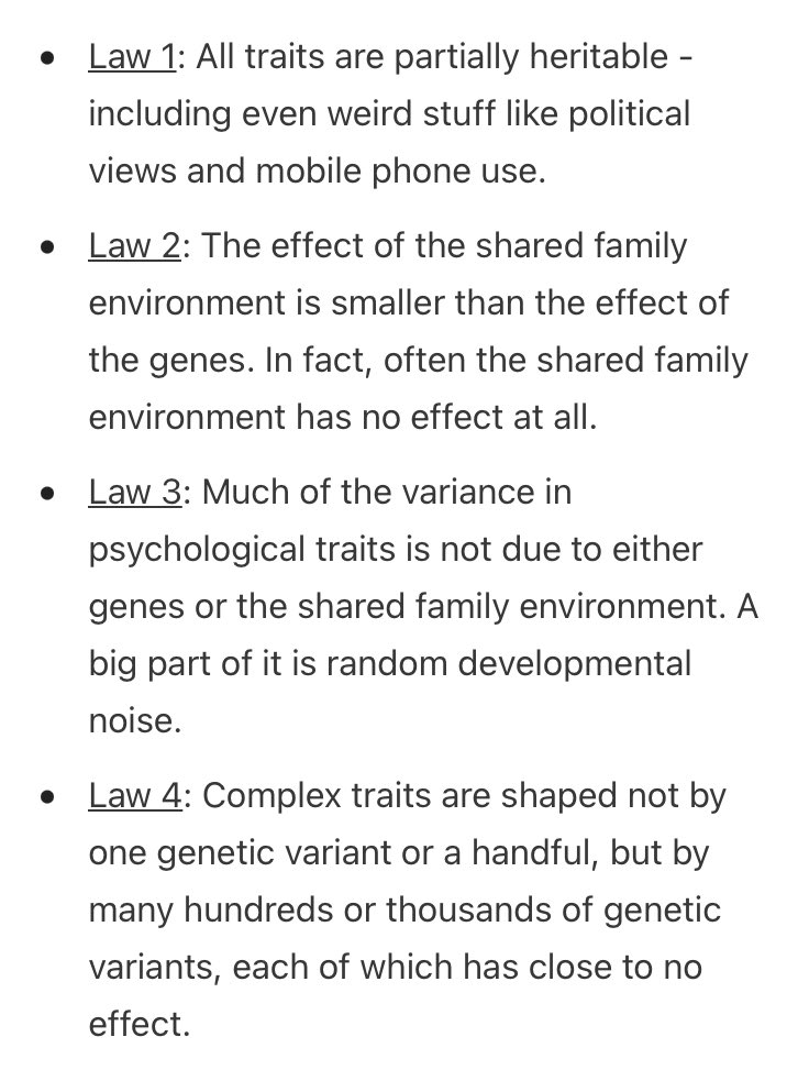 Ash Paul (@pash22) on Twitter photo Do the Four Laws of Behavior Genetics Matter? stevestewartwilliams.com/p/do-the-four-โฆ via <a href="/SteveStuWill/">Steve Stewart-Williams</a> Do the Four Laws of Behavior Genetics Matter? stevestewartwilliams.com/p/do-the-four-โฆ via <a href="/SteveStuWill/">Steve Stewart-Williams</a>