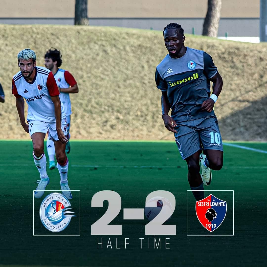 UCAlbinoLeffe's tweet photo. Coppa Italia di Serie C | Primo Turno Eliminatorio 🏆
HT: #aL 🆚 Sestri Levante 2-2 (7' pt Munari, 9' pt Zoma, 11' pt Parravicini, 45' pt Oneto)
Cronaca testuale della ripresa ▶️ https://t.co/u0e3U3wxCG ✍️
#coppaitaliadiseriec #ALBSES #ForzaScècc #ForzaaL 💙 https://t.co/nXBXNBbFHr