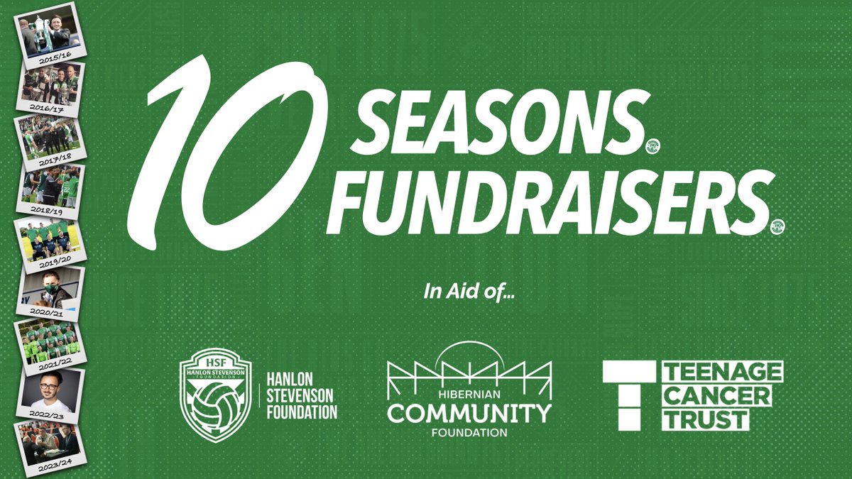calvin_charlton's tweet image. To give something back in celebration of my 10th season at @HibernianFC I have decided to complete 10 Hibs-inspired fundraisers during the 24-25 season in aid of @HibsinCommunity, @HanlonStevenson &amp;amp; @TeenageCancer! Reasoning below..💚

JustGiving; rb.gy/36satc🔗

🧵1/5