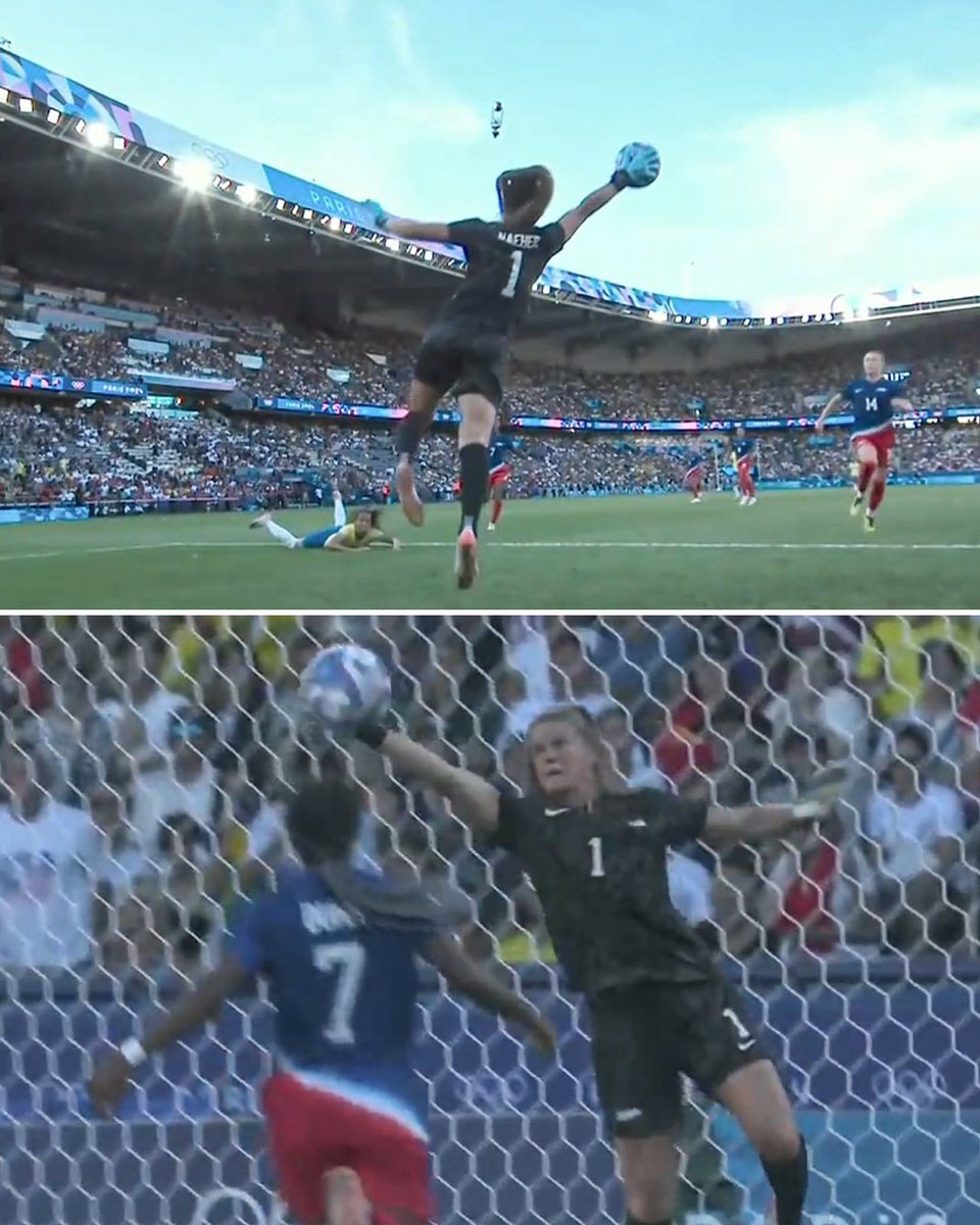 ALYSSA. NAEHER. ❌ 

Another unreal save for the USWNT 👏