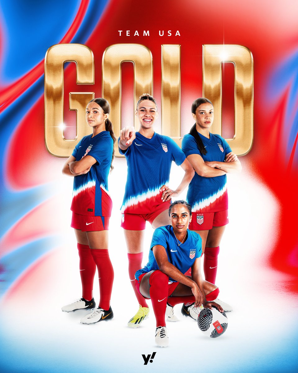 USWNT WINS ITS FIRST OLYMPIC GOLD MEDAL SINCE 2012 🇺🇸