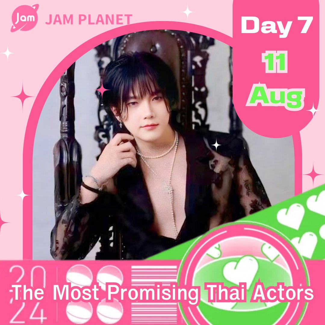 🩷JAMPLANET🩷
Daily event  🌸 Day 7  11:08:2024

💞Need to 300 RT for redeem 💞

Build Jakapan is nominated in
JamPlanet 2024 The Most Promising Thai Actors.

👉Link: jamplanet.net/?sid=65h5bl76

RT QRT and vote for Biu 
300+ RT ⏩ 300+ hearts

#JamPlanet #BuildJakapan <a href="/jakeB4rever/">BIU.</a>