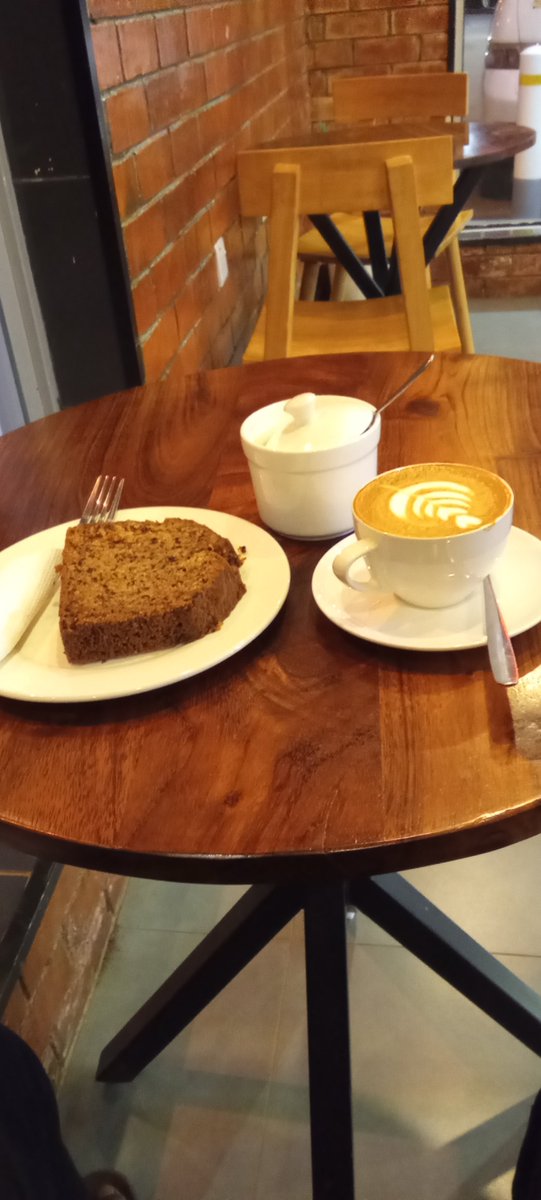 Liam5892's tweet photo. Thank you @StanChartUGA for my birthday coffee and cake. Thank you @EndiroCoffee Entebbe for the great service. https://t.co/mK1FeKyalt