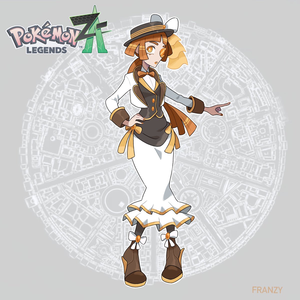 Pokémon Legends ZA - Aliana’s ancestor : Asclépiade 🧡