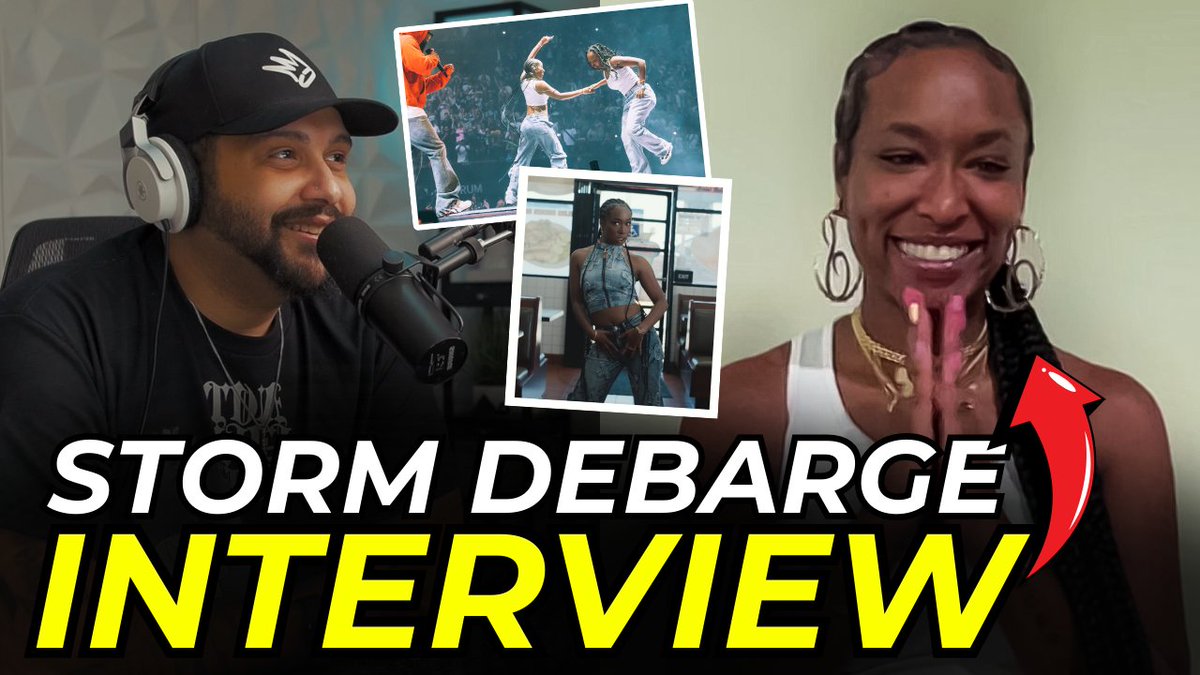 CurtissKing's tweet image. The @thestormdebarge Interview is premiering now.

In this interview she discusses her standout cameo in Kendrick Lamar's "Not Like Us" Music Video, the Pop Out Show, the Super Bowl, professional Freestyle Dancing and more... 

📌youtu.be/_FYuR22tnI8?si…