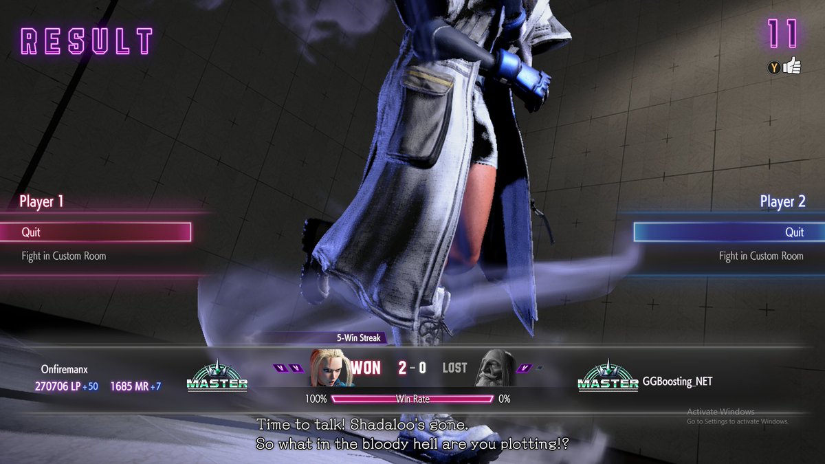 #FGC #CammyWhite get your money back bro these guys suck at the game.