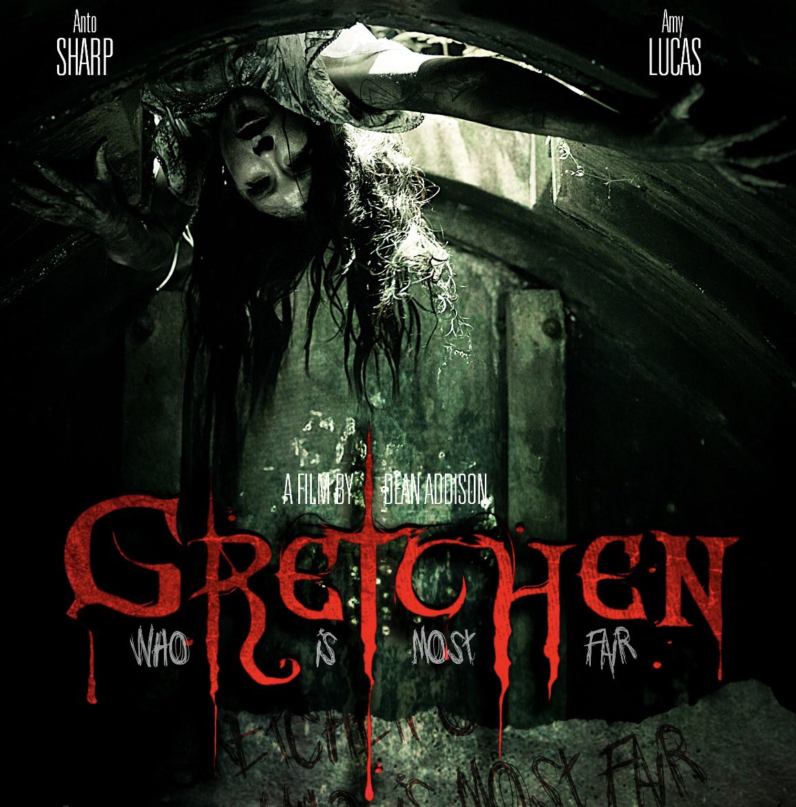 AntoSharp's tweet image. GRETCHEN 

My second Horror short is out Sunday 7pm!

We worked so bloody hard on this! 
Hope you love it! 
Please RT if you can 💙

Well done and thank you to everyone involved! 🤘🏼💀

Watch the film here
youtu.be/6RAuWE6D9hw?si…