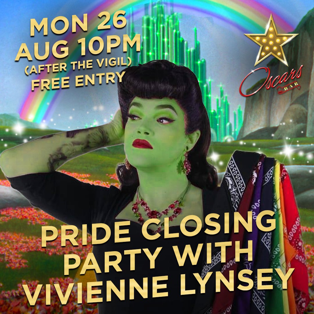 Oscars (@oscarsbarmcr) on Twitter photo Oscars is heading to Oz this Pride...that's right, we're OZCARS! πππ§πΌπΆπ§
We've two of our top acts to top & tail the weekend - kicking things off on Thursday is <a href="/RobBowdenKing/">Rob Bowden King π</a> from 8pm, & finishing the hat on Monday is @vivienne_lynsey from around 10pm (after the vigil) π Oscars is heading to Oz this Pride...that's right, we're OZCARS! πππ§πΌπΆπ§
We've two of our top acts to top & tail the weekend - kicking things off on Thursday is <a href="/RobBowdenKing/">Rob Bowden King π</a> from 8pm, & finishing the hat on Monday is @vivienne_lynsey from around 10pm (after the vigil) π