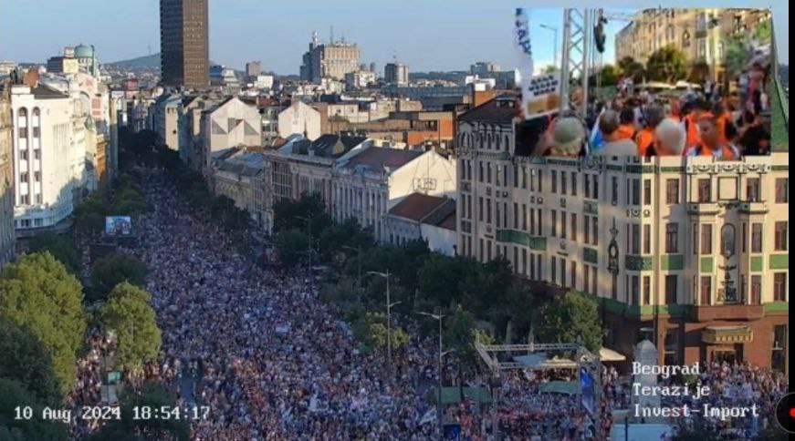 pagan_pagan1's tweet image. 🇷🇸У Београду је у току протест против рударења литијума