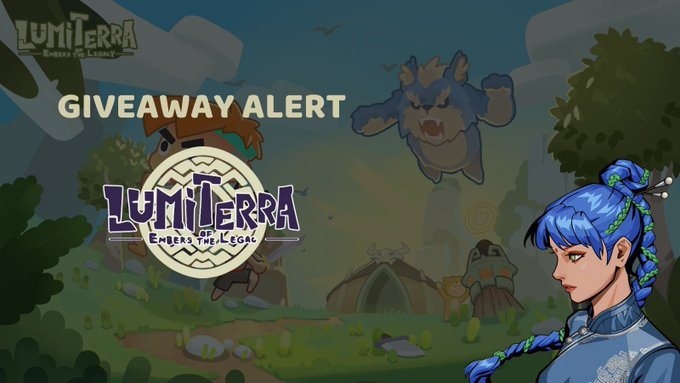 dumbethnft's tweet photo. 🎁 Lumiterra WL Giveaway 🎉

🍭10 x Lumiterra WL

To win:
🧙‍♂️Like &amp; RT
🤠Tag Friends
📌Follow @dumbethnft &amp; @fixit_crypto

#NFTCommunity #NFTGiveaway 

🍀When there are 1,000 participants, a raffle will be held.

#Lumiterra #NFTGiveaway https://t.co/E19CbJUYBn