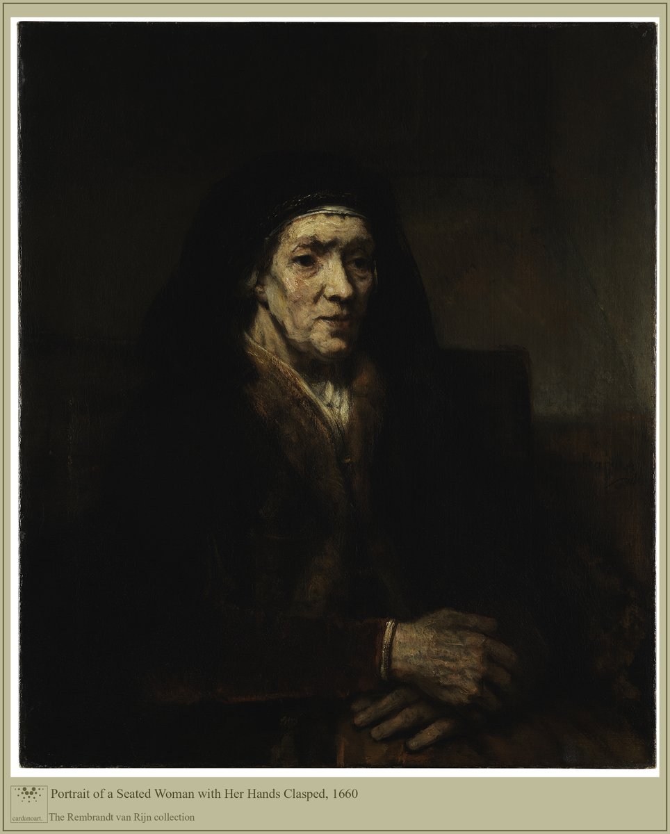 cardanoart_'s tweet photo. Portrait of a Seated Woman with Her Hands Clasped, 1660 and Portrait of a Woman, 1632 by Rembrandt, arrived on the blockchain.

#MintingNow #CNFT #Cardano #ada #art #Rembrandt #NFT #NFTdrop #CardanoNFT https://t.co/8ctEyKFsL8