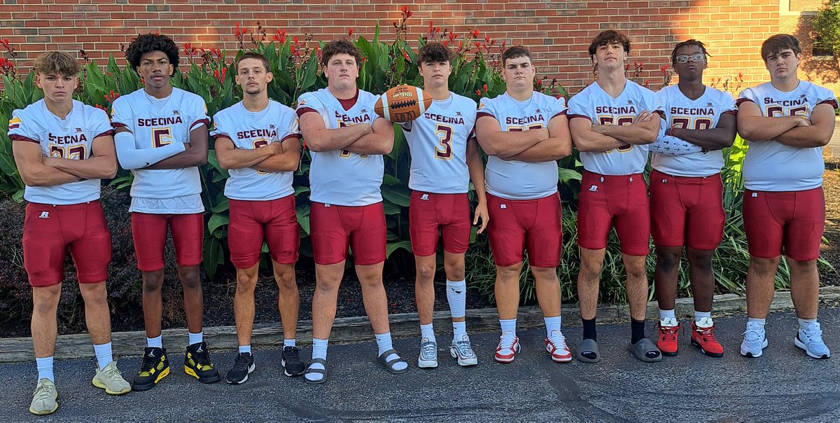 Our 2024 Scecina Football Seniors! #EastsideCatholicFootball