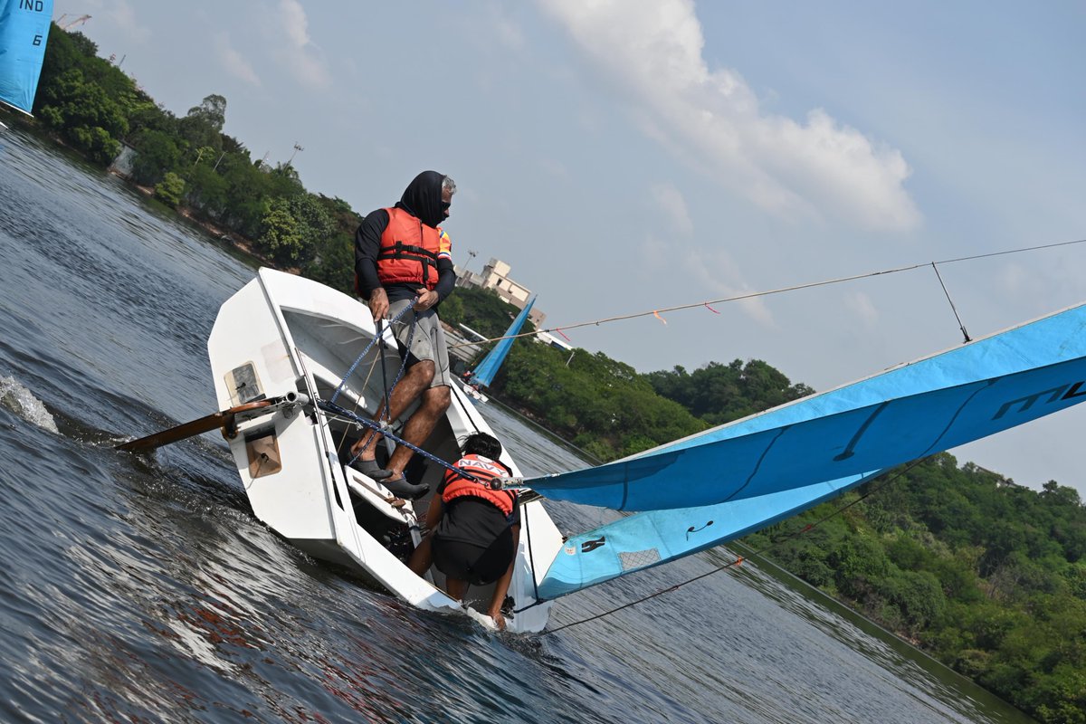 IN_HQENC's tweet image. 🚤 The ENC Yachting Championship 2024-25,  successfully showcased the sport and fueled competitive spirit. #Maritime @IN_Circars

🏆Congratulations to Fleet A for their stellar performance and ultimate victory!   @IN_EasternFleet 
#ENCYachting2024 
#YachtRacing