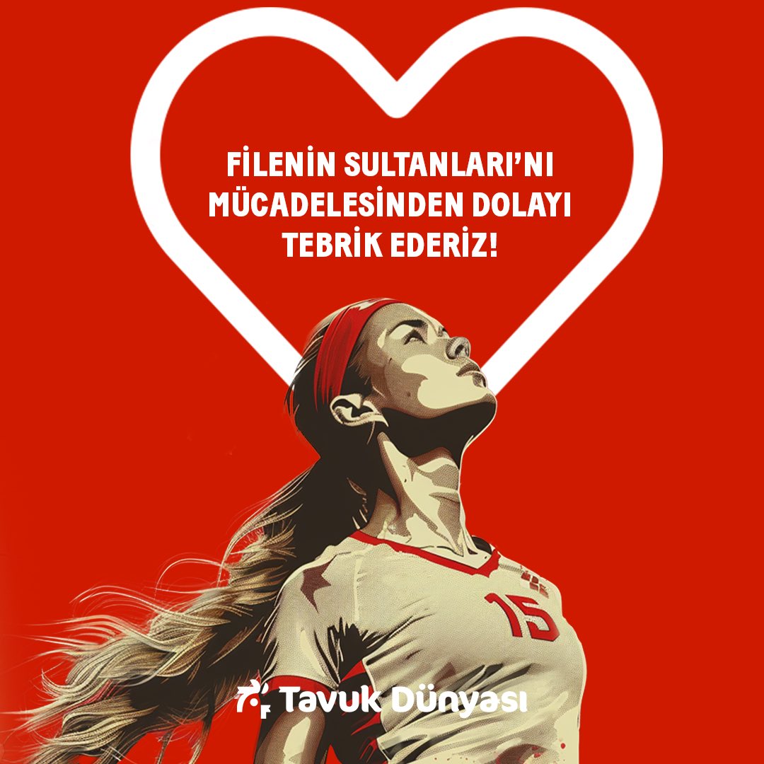 Filenin Sultanları’nı mücadelesinden dolayı tebrik ederiz. ♥️

#TavukDünyası