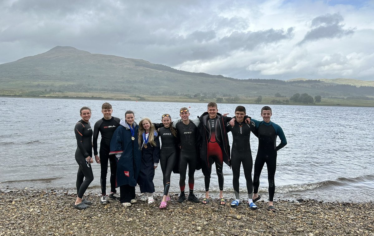 HamiltonBaths's tweet image. West District Open Water Championships today. Unfortunately the 2k and relays were cancelled due to the weather. We were all set to go!
