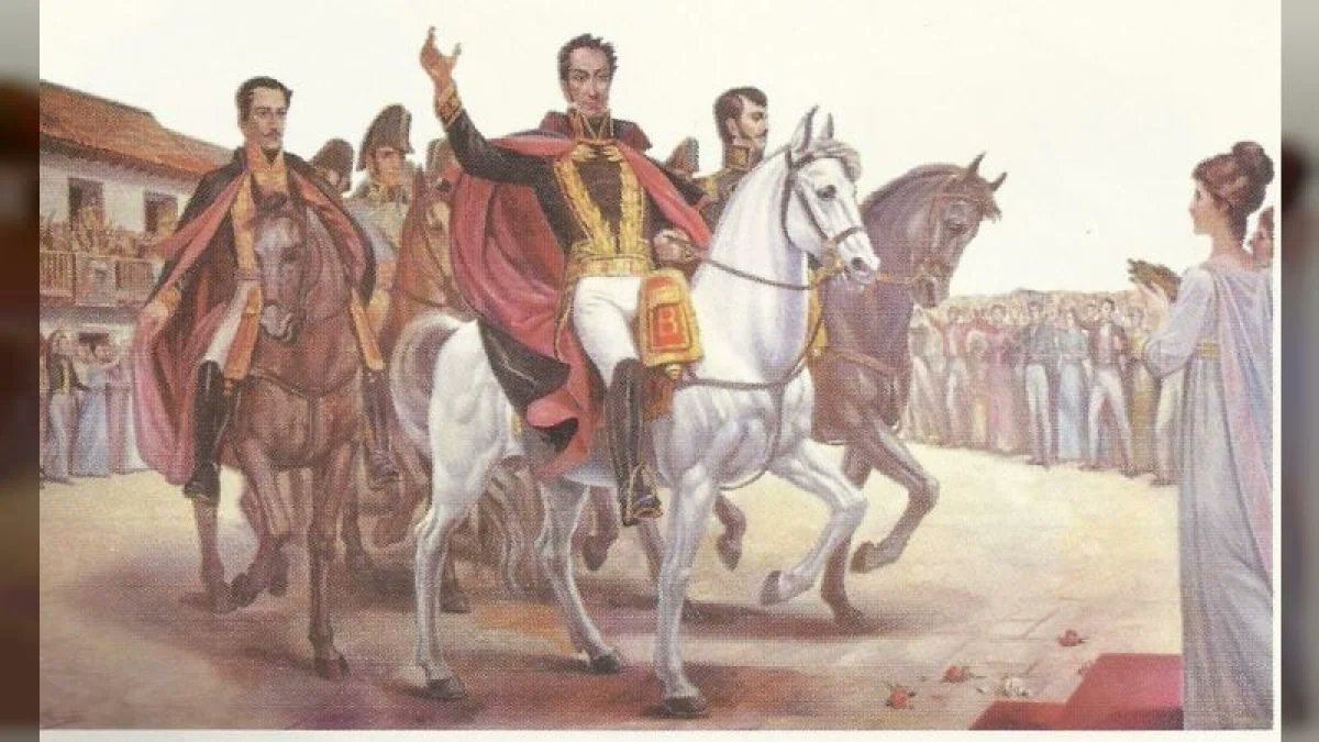 Inspectores Socialistas Zulia (@cispzulia) on Twitter photo Tal día como hoy #10Agos de 1819 el Libertador Simón Bolívar y su Ejército Patriota entran victoriosos a la ciudad de Bogotá, tras derrotar en la Batalla de Boyacá a los realistas quienes ocupaban el virreinato en Nueva Granada.
<a href="/NicolasMaduro/">Nicolás Maduro</a>
<a href="/ACoronadoVzla/">Anibal Eduardo Coronado Millán</a>
<a href="/CISPresidencial/">Cuerpo de Inspectores Socialista de la Presidencia</a> Tal día como hoy #10Agos de 1819 el Libertador Simón Bolívar y su Ejército Patriota entran victoriosos a la ciudad de Bogotá, tras derrotar en la Batalla de Boyacá a los realistas quienes ocupaban el virreinato en Nueva Granada.
<a href="/NicolasMaduro/">Nicolás Maduro</a>
<a href="/ACoronadoVzla/">Anibal Eduardo Coronado Millán</a>
<a href="/CISPresidencial/">Cuerpo de Inspectores Socialista de la Presidencia</a>