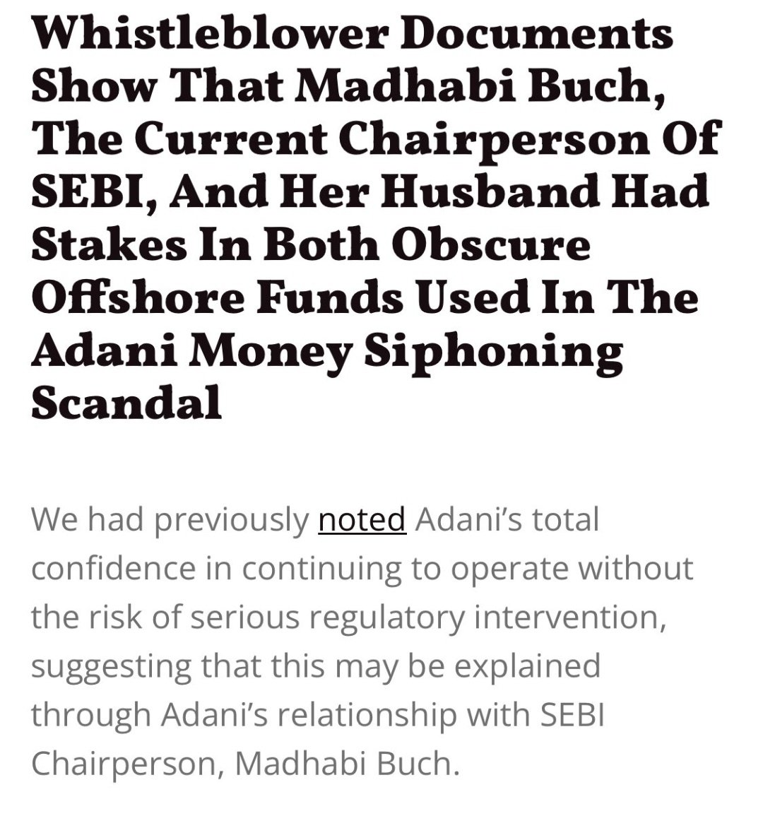 happy_scalper's tweet photo. @talukdar55 Chowkidar hi chor hai
#ResignSEBIchairman #HindenbergReport #HindenburgResearch https://t.co/yWz1rXybN7