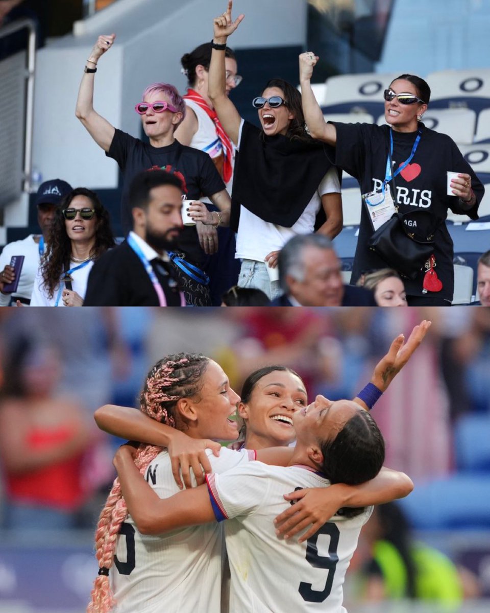 3 gay aunts cheering on their 3 straight nieces 💕💕💕