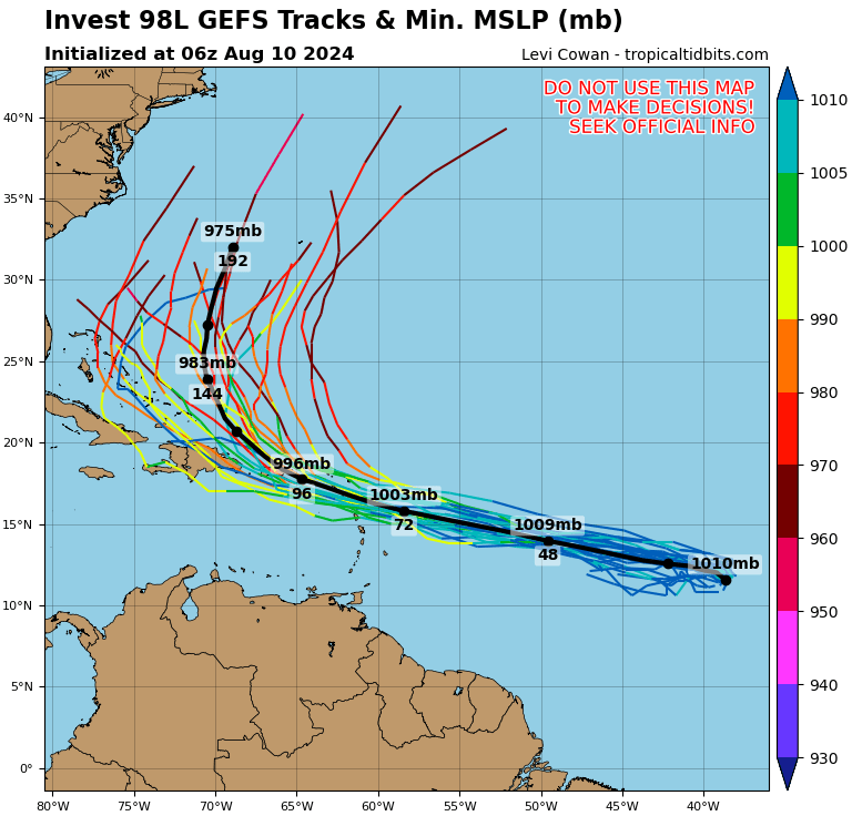 UpdraftWX_'s tweet photo. Interesting to see how strong does #98L truly gets, we know hurricanes in that area can get fairly strong around this time of the year, US landfall is unlikely but possible.

#tropicswx #hurrricane https://t.co/7RSMCXOlWO