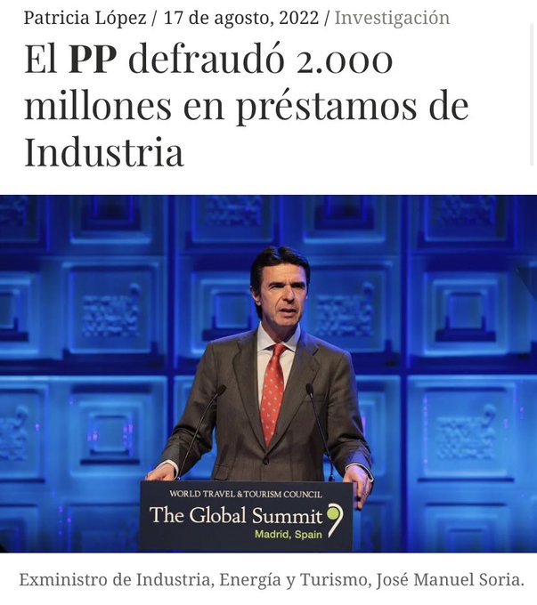 nefeerr's tweet photo. Necesitamos ser como Finlandia donde Ministro dimitio por usar movil oficial durante las vacaciones. No esto. https://t.co/9zAS6SSk23