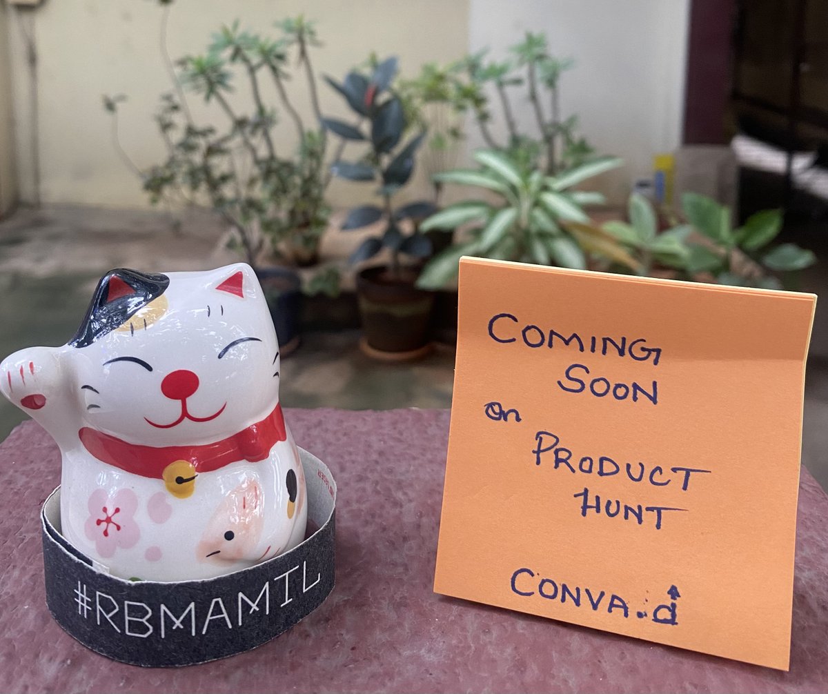 SlangLabs's tweet photo. Conva AI, the world's first AI Assistant as a Service platform, is launching soon on #ProductHunt. 

Conva AI, brought to you by Slang Labs (a Google-backed company), offers the easiest way to create, integrate, and maintain an #AIAssistant for your mobile and web apps. https://t.co/ZqBqdLMNPE