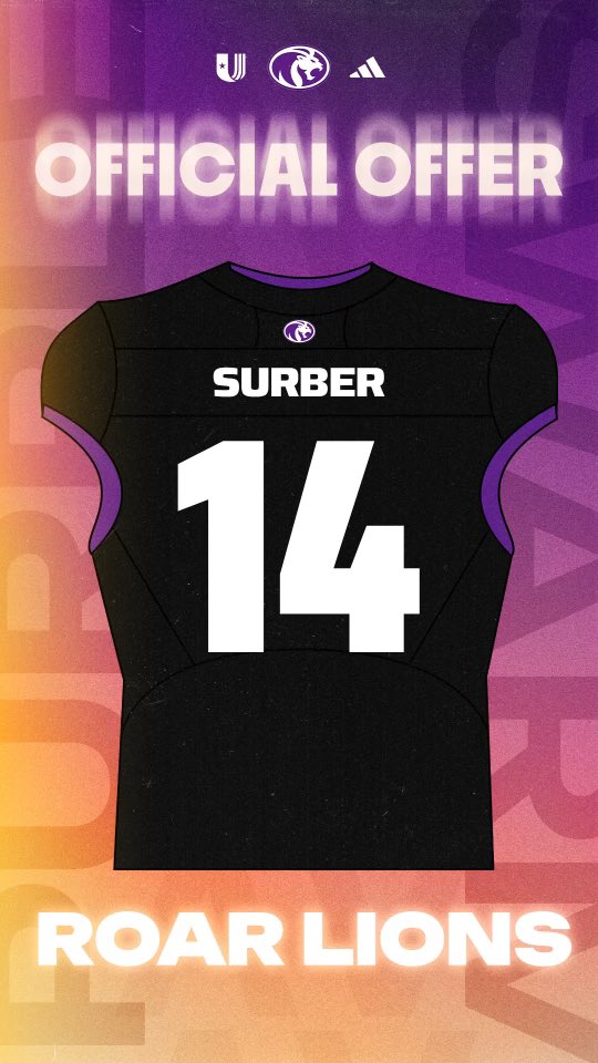 Official offer💜 <a href="/UNAFootball/">North Alabama Football</a>

<a href="/BrentDearmon/">Brent Dearmon</a> <a href="/Ben_HamnerUNA/">Ben Hamner</a> <a href="/CoachCruce/">Morgan Cruce</a> <a href="/QBC_Nashville/">QB Country Nashville</a> <a href="/CSmithScout/">Chris Smith</a> <a href="/west10sports/">West Tennessee High School Athletics</a> <a href="/coachhodgeMHS/">Keith Hodge</a>