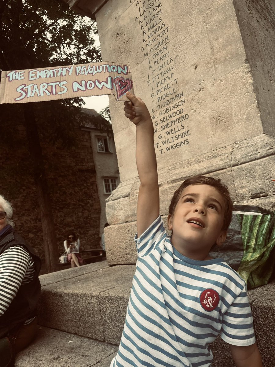 My 5 year old son understands white privilege and how racism impacts our brown and black brothers and sisters. He fully understood what the rally was about and why it mattered &amp;wanted to make a sign. If he can understand it then #Antiracism skills can be taught in primary schools