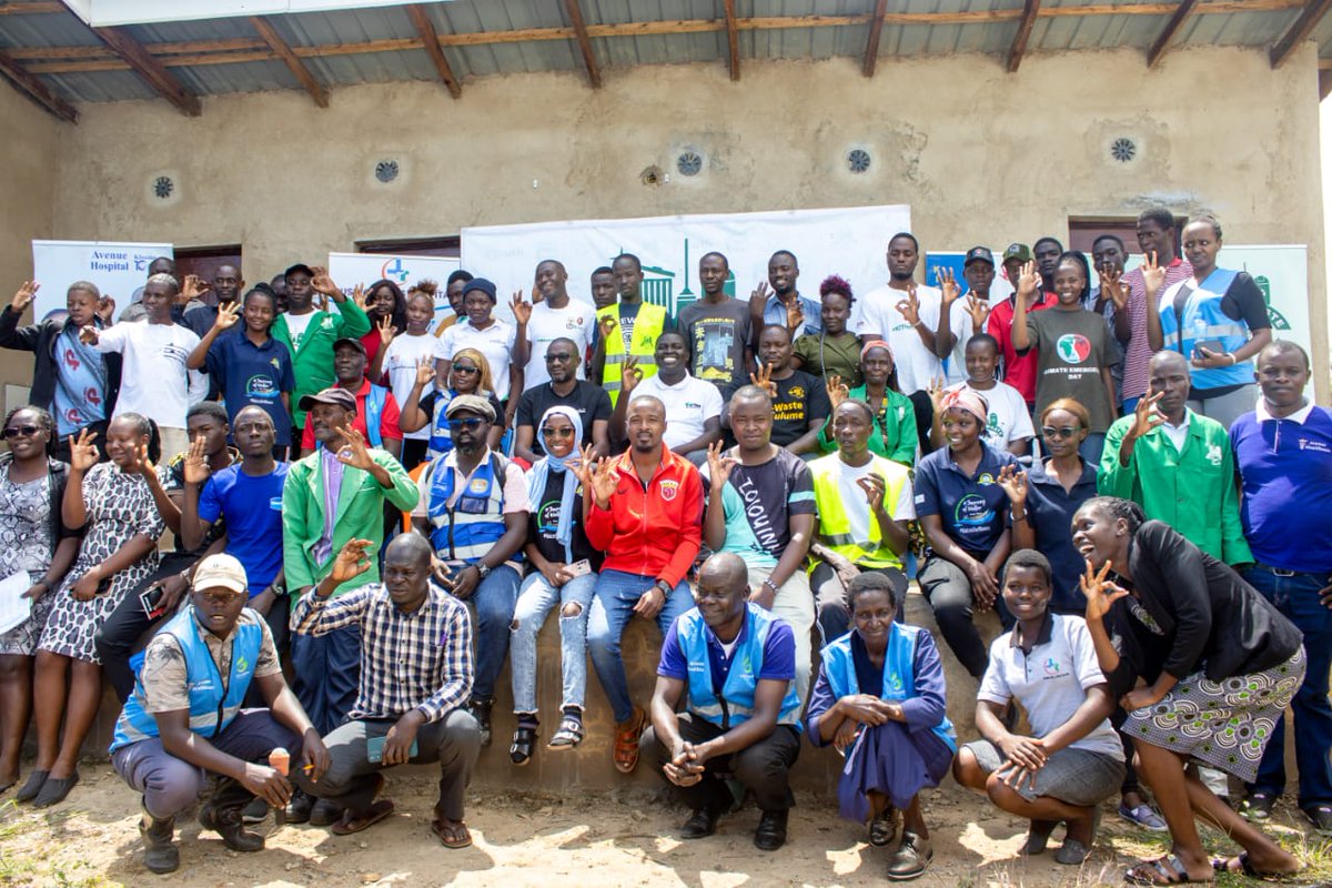 Early today at the Greening Kisumu Initiative activity at the <a href="/MiyaYwech/">MiyaYwech</a> Material Recovery Facility in Mamboleo!
Towards a Clean &amp; Healthy Environment!