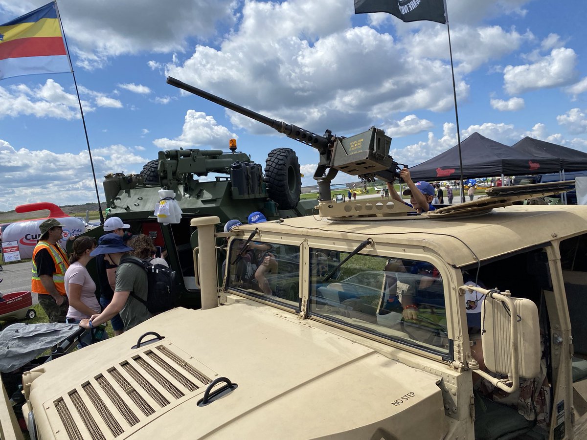 Boys day out at the air show.
