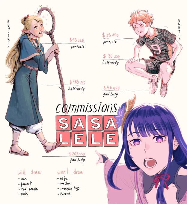 [🔃=💖🫰]
hiya im bringing back the c0mm s4l3s! again for a limited time, dm me for questions or claim ^^ 