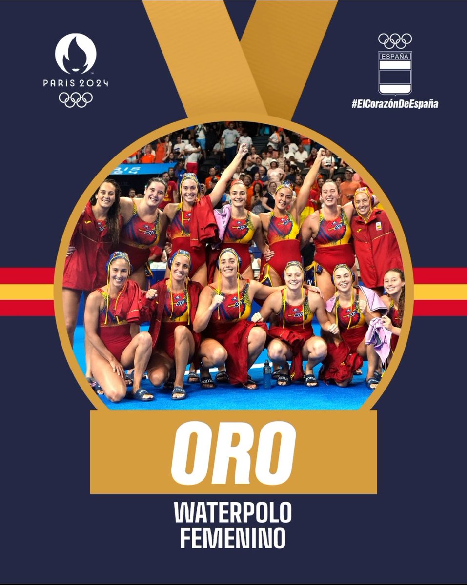 ORO!!!! Campeonas Olímpicas!!!! El waterpolo femenino nos da otra alegría venciendo en la final nada mas y nada menos que a Australia. Muchas felicidades CAMPEONAS 💪🏼💪🏼💪🏼 y en especial a <a href="/paulacamus_/">Paula Camus Amorós</a> quien formo parte de nuestra Escuela en el equipo de natación.  Que grandes!!🥇