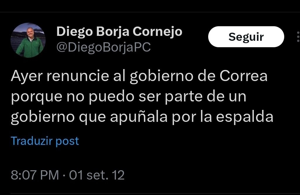 SuerodlaVerdad1's tweet photo. La política de este país definitivamente es asquerosa aquí les dejo una breve reseña de quien es el candidato a la vicepresidencia @DiegoBorjaPC por la @RC5Oficial lo vuelvo a repetir "el principal enemigo de un socialista es otro socialista" y a todo esto que diraffff el reo "besos con direccional" Jorge Glas sobre esta candidatura 🤔 Pobres miembros de la secta de prófugos del ácido fólico otra vez les van a ordenar votar por un Lenin 2.0 que he de creer 🤣