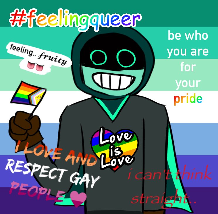 tuffahhdog's tweet image. You claim to hate pride flags but I couldn’t help but notice the color palette of your oc..,.,., you’ve got some #explaining to do..,..