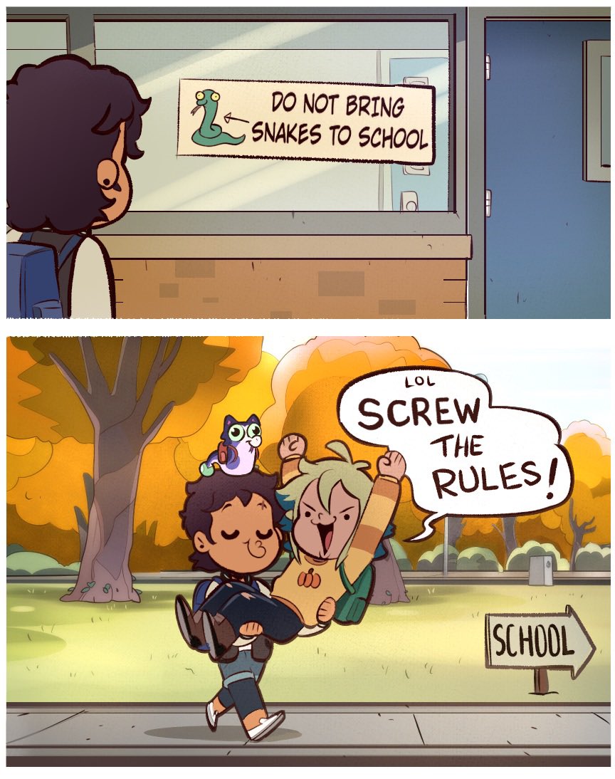 MoringmarkMark's tweet photo. So She Brought Two #TheOwlHouse #toh https://t.co/D0Wnvhnjkh
