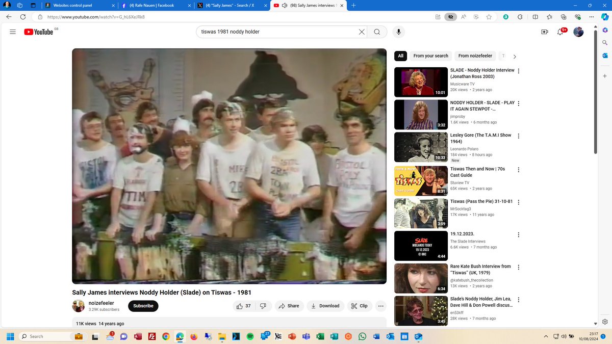 RafeNauen's tweet photo. @80s_Kidz I was on TisWas in 1981 when she presented - Toyah Wilcox, Noddy Holder too https://t.co/kbSSJd9NBC