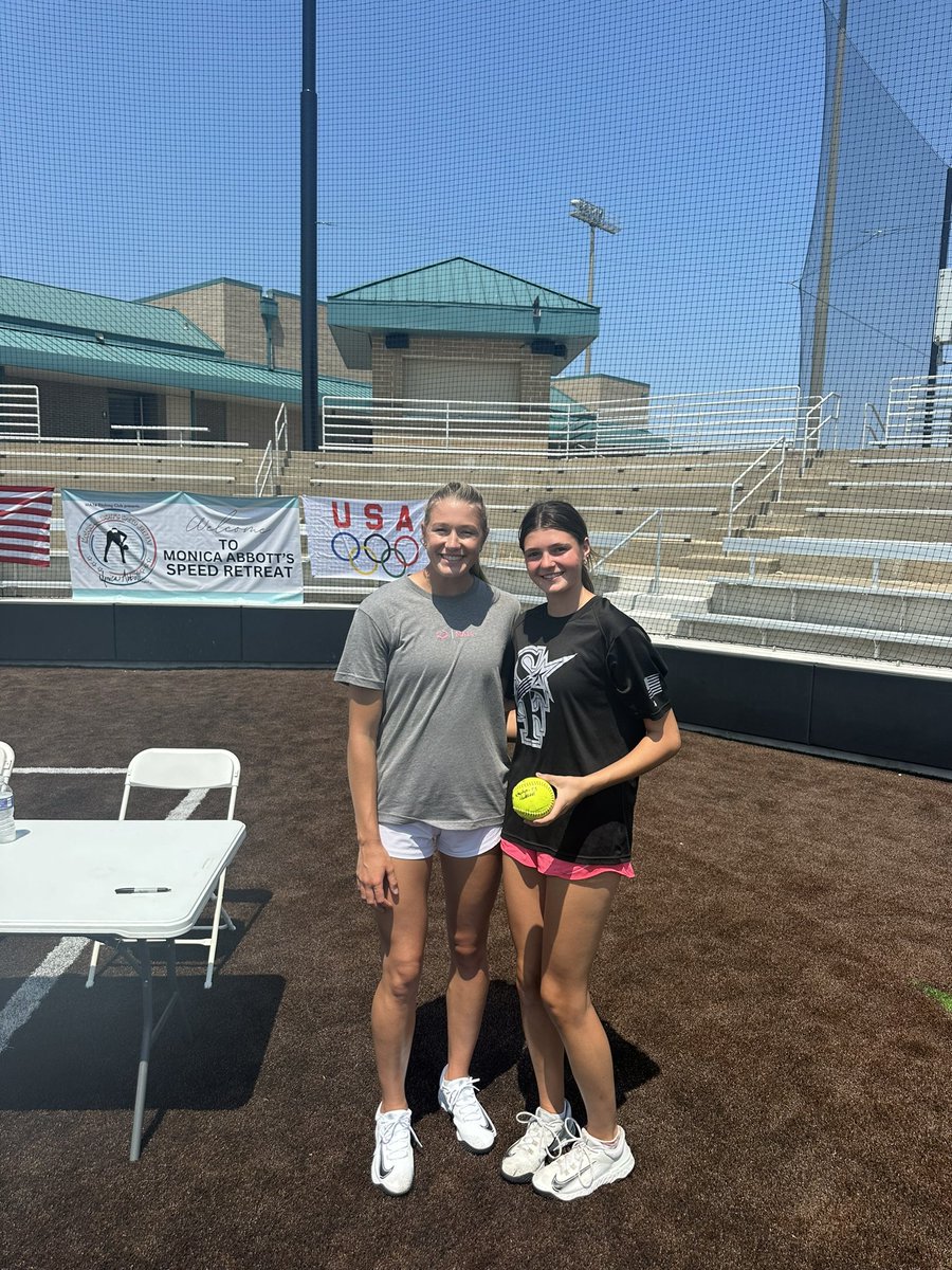 Faith Pittenger (@faithpitte4275) on Twitter photo Thank you to <a href="/monicaabbott/">Monica Abbott OLY</a>, for putting on an amazing speed retreat! I learned so much and a big thanks to all of the amazing coaches that helped out!!
<a href="/alanavawter/">av</a>, <a href="/PickensKarlyn/">Karlyn Pickens</a>, <a href="/cnote1616/">โ๐ ๐๐๐ โ</a> Thank you to <a href="/monicaabbott/">Monica Abbott OLY</a>, for putting on an amazing speed retreat! I learned so much and a big thanks to all of the amazing coaches that helped out!!
<a href="/alanavawter/">av</a>, <a href="/PickensKarlyn/">Karlyn Pickens</a>, <a href="/cnote1616/">โ๐ ๐๐๐ โ</a>