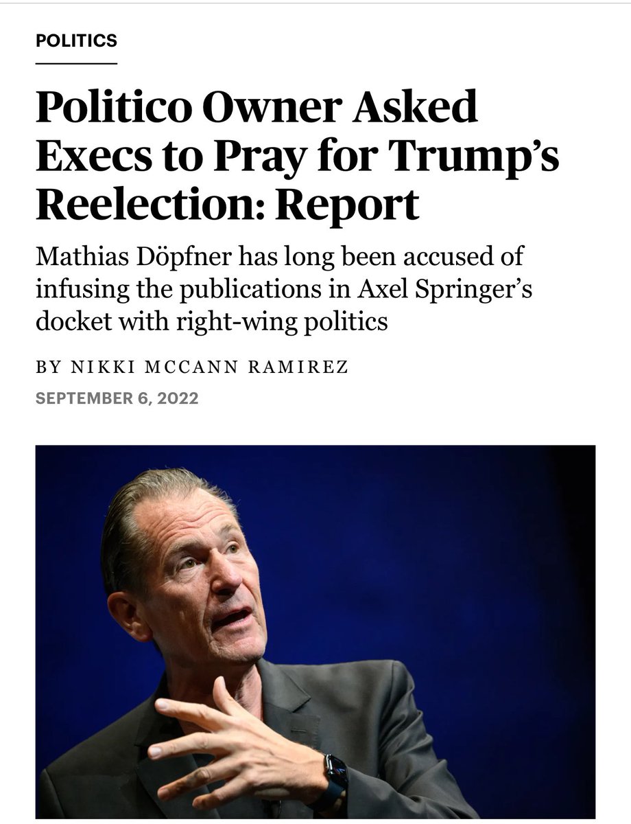 Not many people know this, but Politico was sold to an Uber right wing billionaire who has previously asked his executives to pray for a Trump win. 

The hackers definitely picked a friendly publication to send their hacked information.