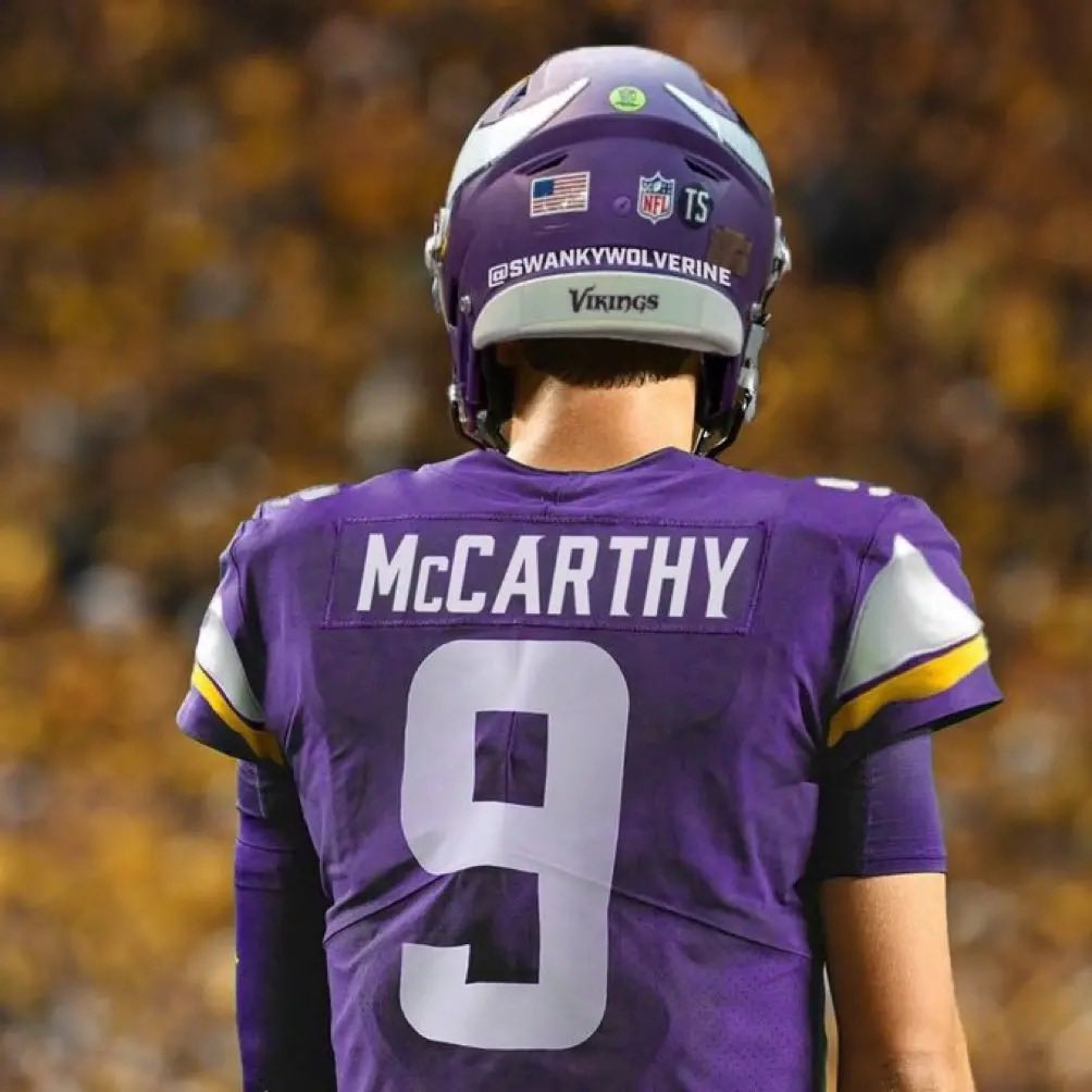 JacobTilley0's tweet photo. The JJ McCarthy is a bust crowd is having a really hard time right now

11/17
188 yards
2 TDs

The BEST Rookie QB in the NFL https://t.co/nOeDtVh70a