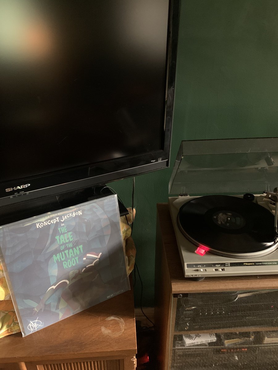 gardenerjams's tweet photo. getting a least one side of this fantastic hometown rap record in before i leave the house
koncept jackson - the tale of the mutant root https://t.co/69Jrvuf1fX
