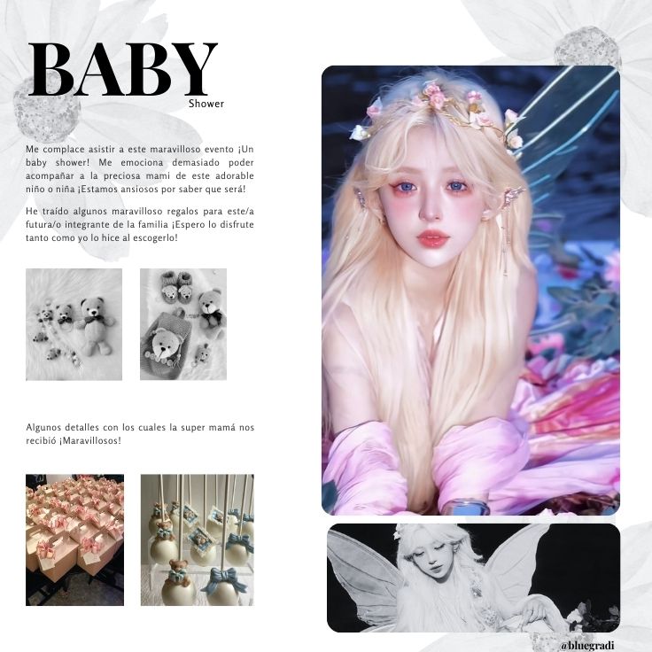 bluegradi's tweet photo. #જ⁀➴๑ 

ㅤㅤㅤㅤㅤBABY SHOWER.
El día de hoy me complace acompañar a @biblicario en este maravilloso baby shower ¡Es de disfraces! Así que aproveché para irme de hadita ¡Gracias por la invitación! https://t.co/2ghEEOQxfK