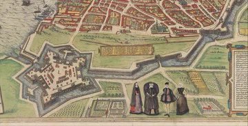 jdmccafferty's tweet photo. View of #Antwerp from Braun and Hogenberg's Civitates Orbis Terrarum 1572–94  Designed by Joris Hoefnagel   (Met Museum) https://t.co/tDjoIPJJWv