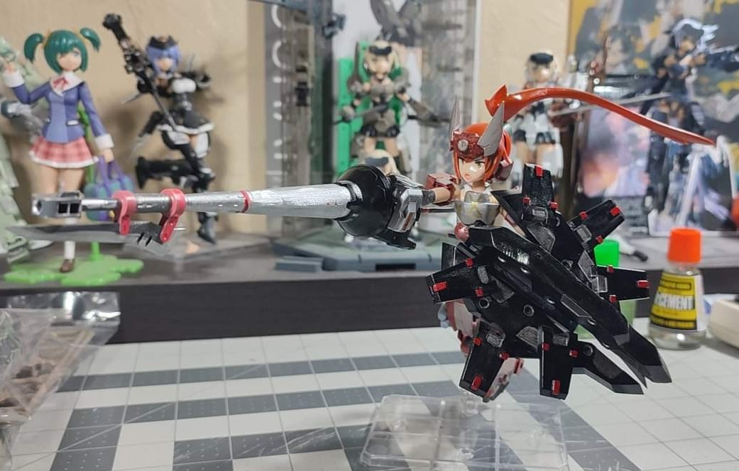 JoePlamoBuilder's tweet photo. My Custom Frame Arms Girl
"Heavy Lancer"
#FAGirls #Framearmsgirl #FAガール #kotobukiya https://t.co/M751MF0GLf