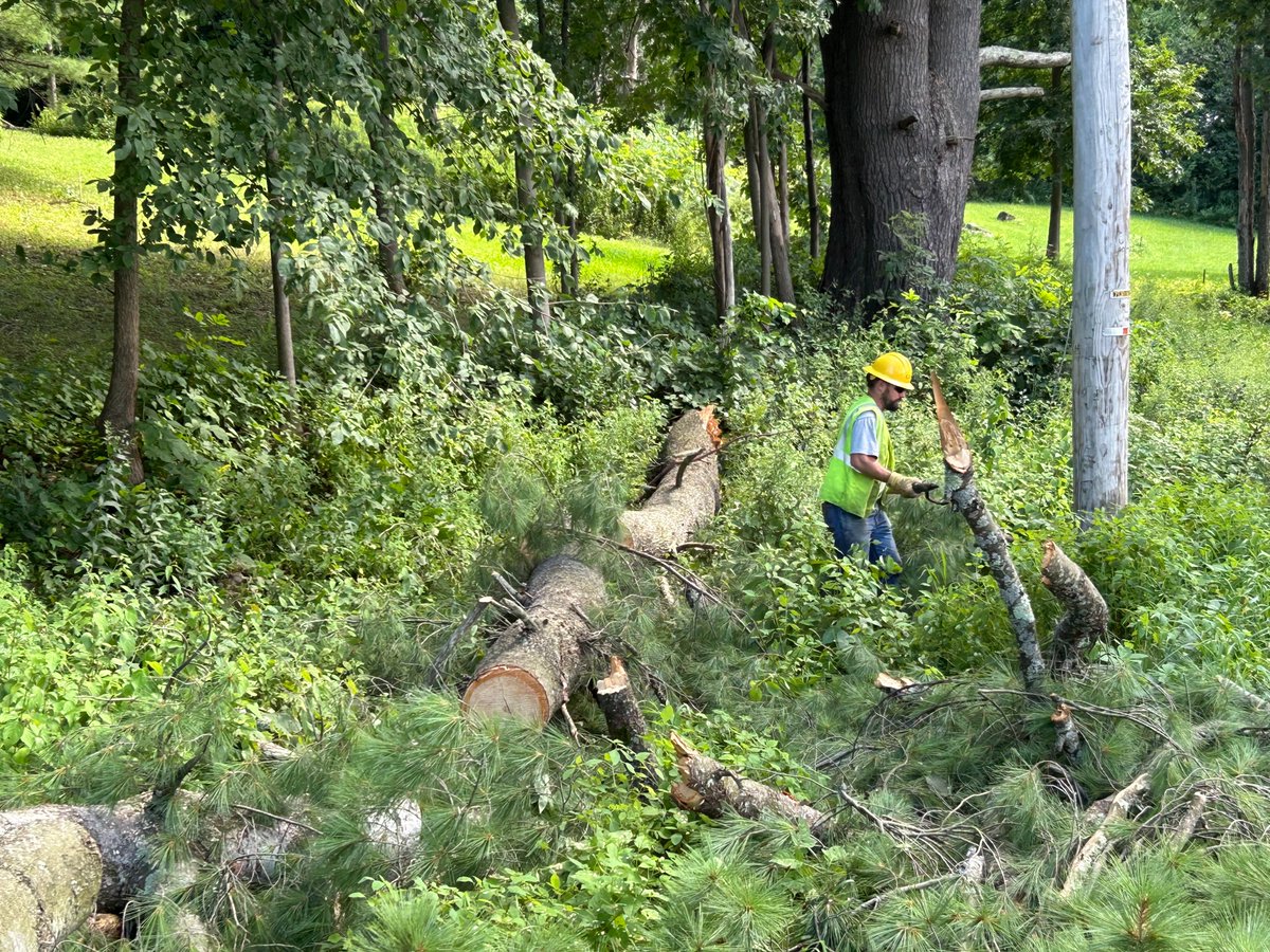 Storm Update: Crews making significant progress since Debby hit #vt, restoring power to more than 42,000, with 3500 to go.  Stay safe as crews continue to make repairs. Stay far away from any downed lines or trees. Here is some of the extensive damage crews faced.
