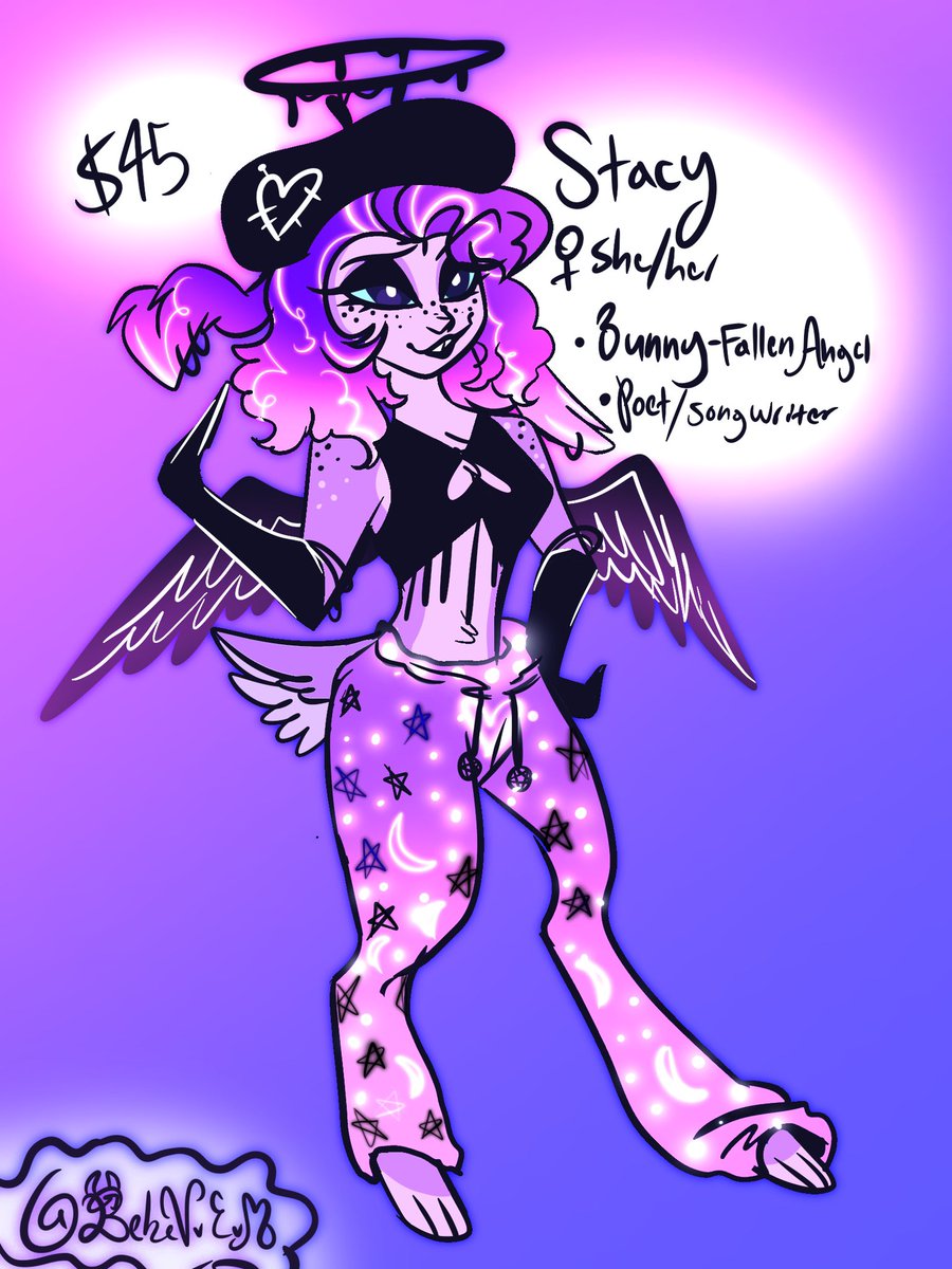 bebev_e's tweet photo. Blllleeehh
New adopt haul💖 some money wasss taken out of my acct so I’m putting these up to save, holding is ok!
⚠️CASH APP ONLY!⚠️
Two more in the thread!⬇️
#HazbinHotel #HazbinHotelAdopts #HelluvaBoss #HelluvaBossAdoptables #Adoptables #Adopts #furry #Commission #Digitalart https://t.co/IadQOf4Uif